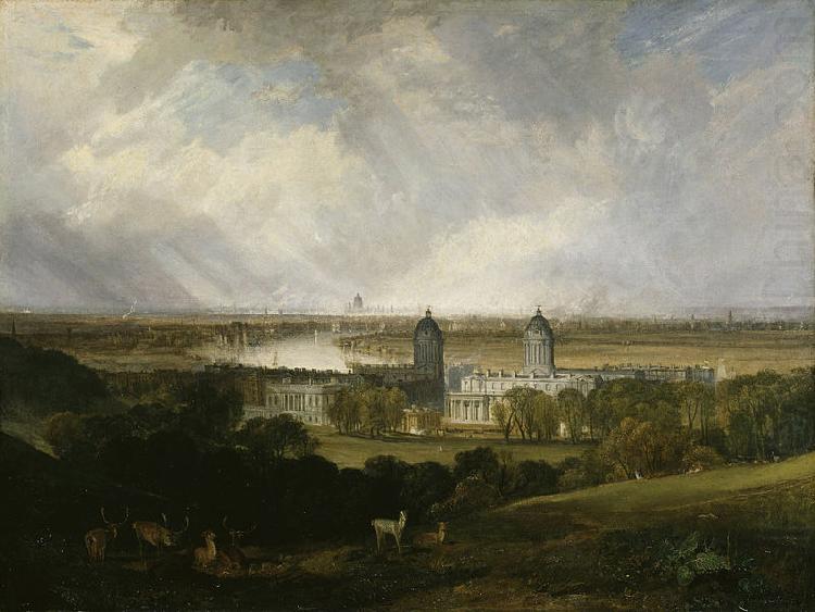 Joseph Mallord William Turner London from Greenwich Park china oil painting image
